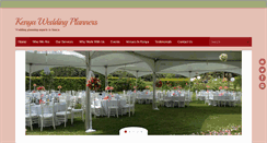 Desktop Screenshot of kenyaweddingplanners.com